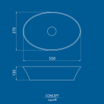 Concept Countertop Washbasin - Image 3
