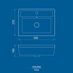 Veronia Countertop Wash basin - Image 6