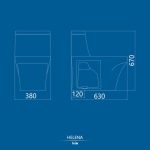 Helena Monoblock Toilet - Image 4