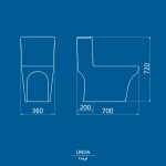 Linda Wall-Hung Toilet - Image 3