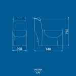 Valeria Monoblock Toilet - Image 4