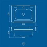 روشویی روکابینتی آرتا - Image 6