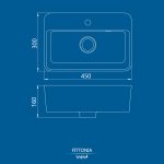روشویی روکابینتی فیتونیا45 - Image 6